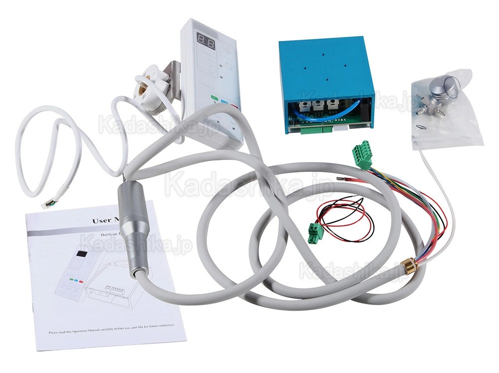 歯科治療用電動式マイクロモーター - LEDライト付き (デンタルチェア用)